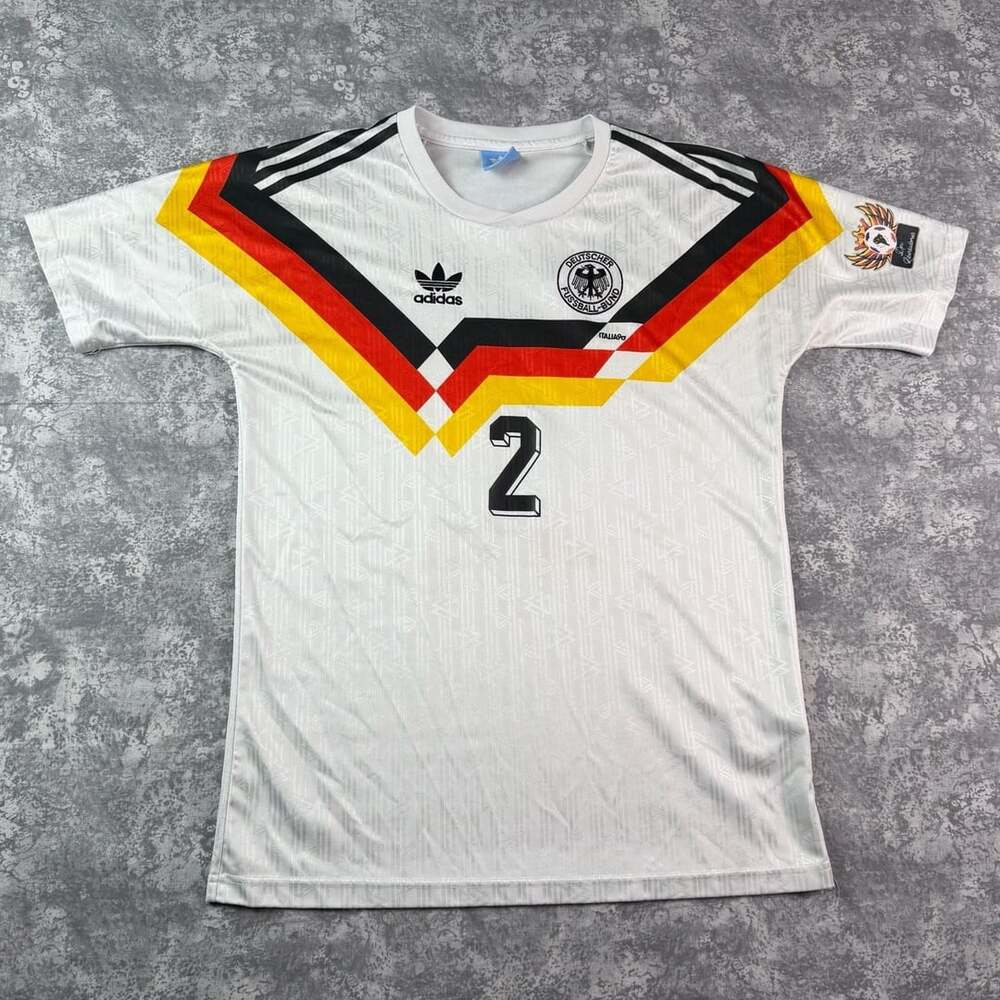 Adidas Germany 1988 1990 Home Football Shirt Soccer Jersey Size L